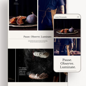 Lumen Website Template